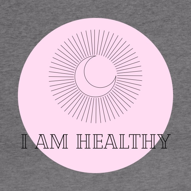Affirmation Collection - I Am Healthy (Pink) by Tanglewood Creations